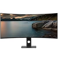 YINxy Full HD Monitor(34 Zoll) 3.440 x 1.440 Pixel, IPS-Panel, 21:9 Format, 60 Hz, 1ms, 300cd/㎡, 100% sRGB, HDMI, DP, USB