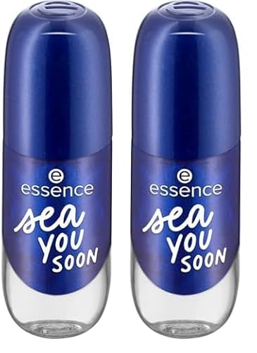 Essence - Vernis à Ongles Gel Nail Colour - 22 Sea YOU SOON (Lot de 2)