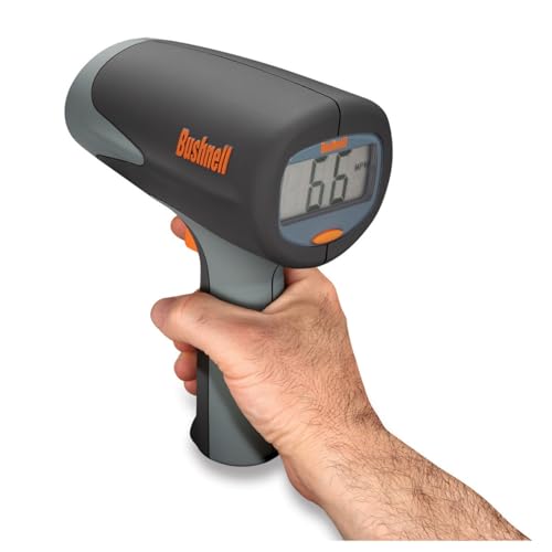 Image of Bushnell Velocity Speed Gun - Accurate Handheld Radar for Sports, Racing, and Traffic Monitoring, Measures Up to 200 MPH with Clear LCD Display