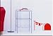 ADESIVI MURALI WALL STICKERS CASA DI TOPOLINO DECORAZIONI MURALI PER ARREDARE