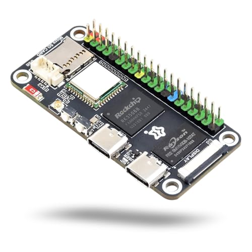 LUCKFOX Lyra Zero W Micro Linux Development Board - RK3506B Chip, Triple-Core Arm Cortex-A7 & M0,...