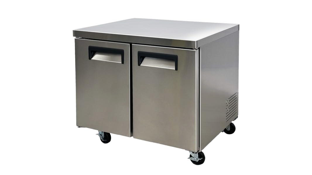 Elite Kitchen Supply EKS-UUC-36R 8 cu ft Compact Fridge Silver