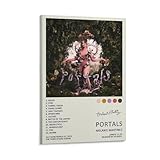 Jyxzrko Melanie Poster Martinez Portals Music Album Cover Canvas Wall Art Decor Print Picture Paintings for Living Room Bedroom Decoration Unframe 12x18inch(30x45cm)