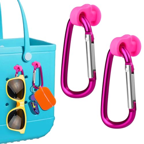 Image of Mity rain Key Holder for Bogg Bag, Accessories for Bogg Bags Original X Large, Insert Charm Carabiner Keychain for Beach Bag
