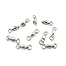 2x Test 20kg Swivel Fishing Tackle Fly Rings Coast Lock Snap Solid Ring Rolling Coastlock Sea Hooks Lures Ball Bearing FY002-01