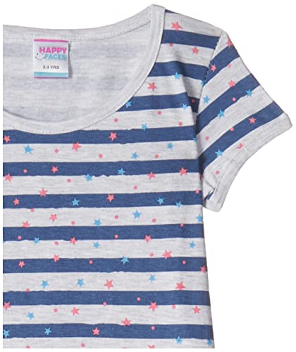 Image of MOMS LOVE Girl's Regular Baby and Toddler T-Shirt Set (HFC110126XXGTST Multicolor 3 03-04YRS)