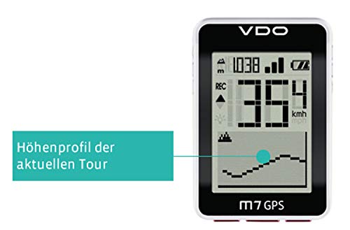 VDO bicycle computer M7 with GPS bicycle gauge, altimeter Sports & Outdoors