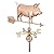 Good Directions 9550P Country Pig Weathervane – Copper