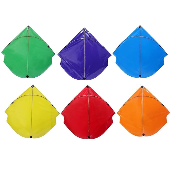 Fully Multicolor Flying Kites/Patang Kites for Lohri Celebration(Set of 6) (B0CPFMDQ5Z) Amazon Price History, Amazon Price Tracker