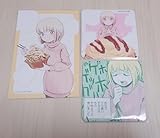 ドカ食いダイスキ！もちづきさん コラボカフェ ポストカード コースター セット