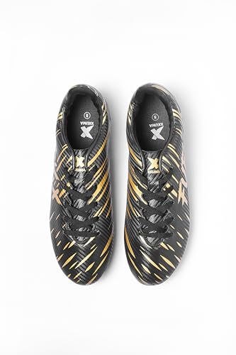 Image of XXUMA Unisex Faux Leather TPU Sole Football Shoes Durable Lightweightand Enhanced Grip