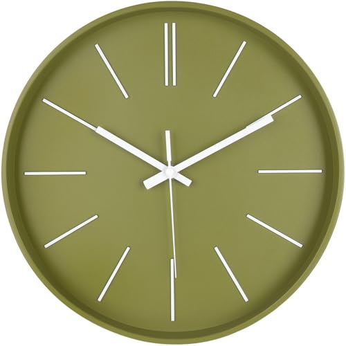 Horloge Murale cuisine et salon moderne blanche pour une ambiance zen