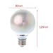 LIYUDL Multicolor LED Light Bulb, E27 G80 Colourful 3D Fireworks Ball Lights Star Shine Decoration Multiple Reflection Alluminum Plated Glass