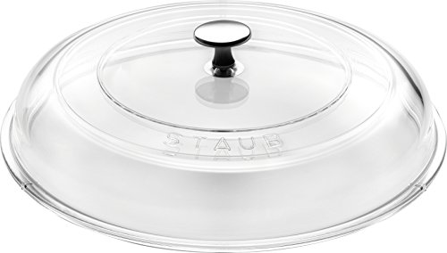 STAUB Tapa Cristal iglú 24 Tapas de sartenes para saltear, No Aplica, Multicolor, 24 cm