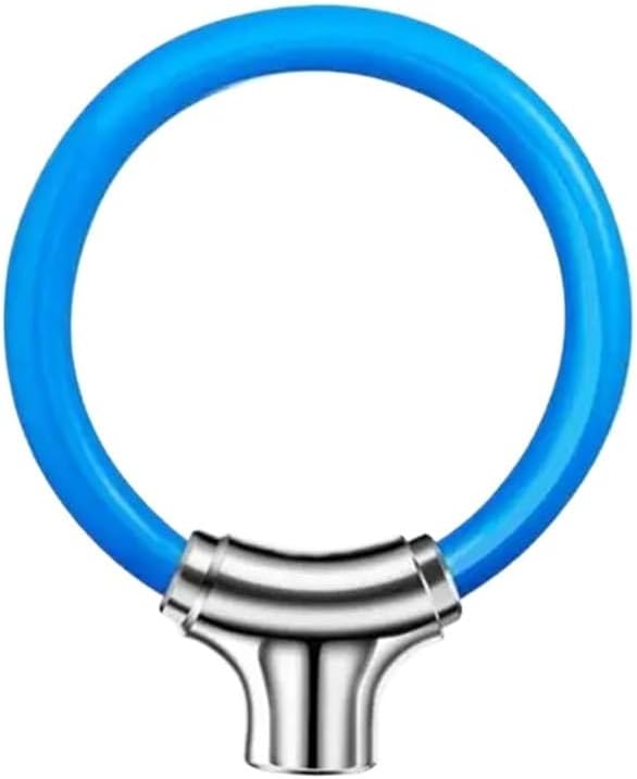 Bike Locks Heavy Duty/Bicycle Chain/Cycling Lock,Codes for Bike Cycle, Moto, Door, Gate Fence(Blue Normal)