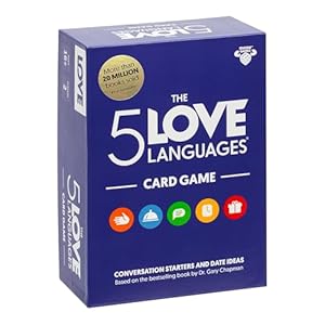 The 5 Love Languages® Card Game, Discover More About Yourself & Your Partner, 300 Prompt Cards To Spark Deep, Meaningful Conversations, Create New Date Ideas And Fun Quiz Questions For 2 Players, 16+