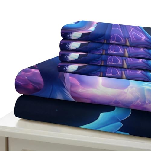 Housse de couette fermeture éclair douce lit 200x200cm effet 3D - 7