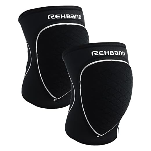 Rehband Rodilleras, rodilleras para balonmano y voleibol, cómodas y ajustadas, alta protección para la rodilla, Color:Negro - 1 Par, Talla:L