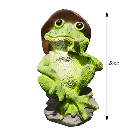 Petite grenouille simulation décorative pour jardin et paysage extérieur - 6