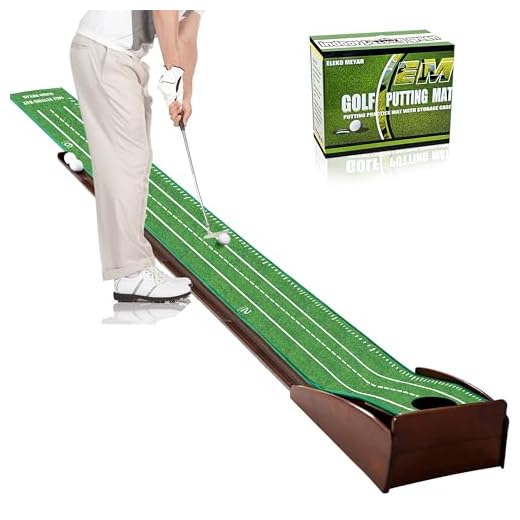 Portable Indoor Golf Putting Practice Mat