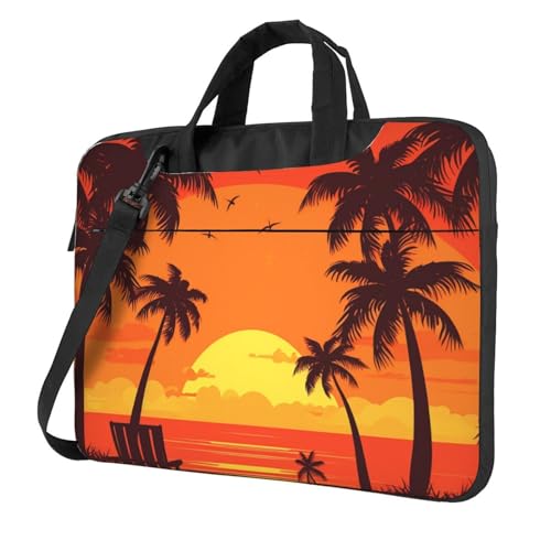 Sac à bandoulière pour ordinateur portable 13 14 15 pouces mixte