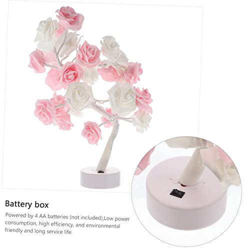 Lampe led rose décorative pour bureau et chambre maison - 3