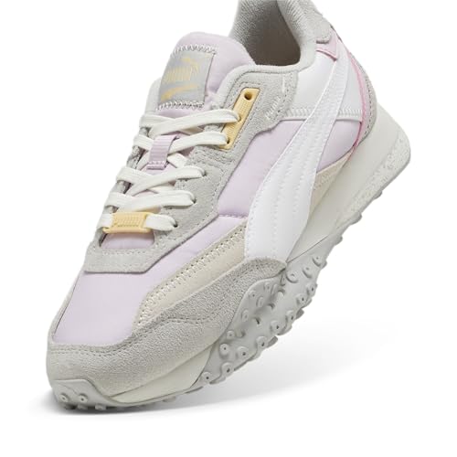 Image of PUMA Unisex-Adults Blktop Rider Grape Mist-White Sneakers, 10UK, (39272519)