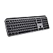 Logitech MX Keys for Mac – Clavier rétroéclairé sans fil avancé, Bluetooth, USB-C, compatible MacBook Pro, MacBook Air, iMac, iPad, Clavier Français AZERTY - Gris
