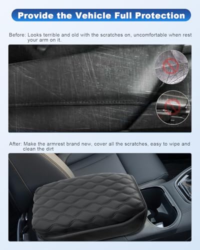 Image of CDEFG for 2025 Outback Legacy Center Console Cover Compatible with 2020-2025 Subaru Outback Legacy Accessories Armrest Cover 2020-2025 Outback Legacy Middle Console Pad Arm Rest Cushion