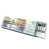 Watercolor Paint Set for Artists,'Petersburg Classics' Series - 12 Watercolor Paints in Pans for...