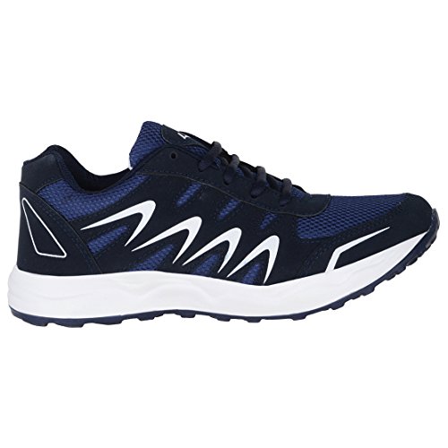 Image of LANCER Navy-White Running Shoes