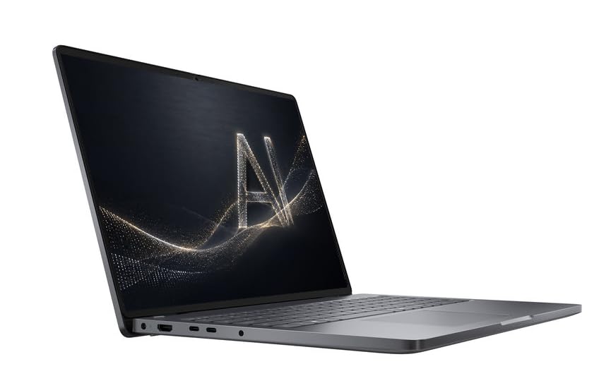 Image of Dell Pro 16 PC16255 Business AI Laptop, Next Gen Latitude 3550, 16 inch WUXGA IPS Display, AMD Ryzen 5 220 Processor, 16GB DDR5 RAM 1TB SSD, Win 11 Pro, Backlit KB, RJ-45, Thunderbolt 4, Magnetite Black