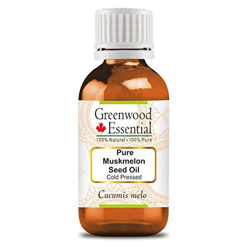 Greenwood Essential Puro Almizcle melón Semilla Aceite (Cucumis melo) 100% Natural Grado Terapéutico Prensado en Frío 30ml (1 oz) Cover