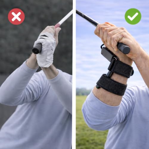 WHYGOLF Wrist-X Golf Swing Trainer – Adjustable Wrist Hinge Aid