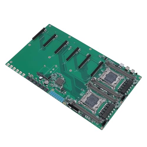 Dual Socket Moderkort för Mining med DDR4 LGA2011