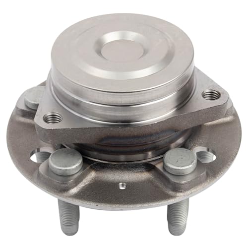 Image of TRQ 2 Piece Front Wheel Bearing & Hub Assembly Set Compatible with 2014-2016 Cadillac CTS