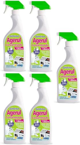 Desengrasante Quitagrasas Concentrado Agerul (5, Spray 750 Ml)