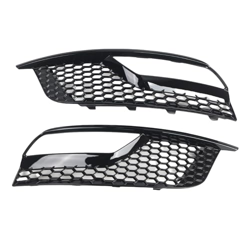 Ywmsfl Car Light Guards Light Shield Set Car Exterior Light Protectors Replaces 8V5807681A 8V5807682A for Vehicle