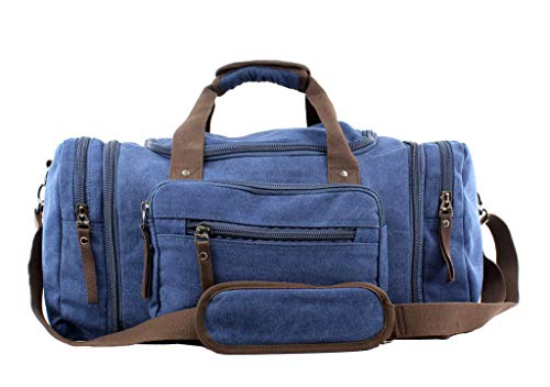 Overnight Handbag Shoulder Canvas Travel Tote Luggage Weekender Duffel Bag,170804-032