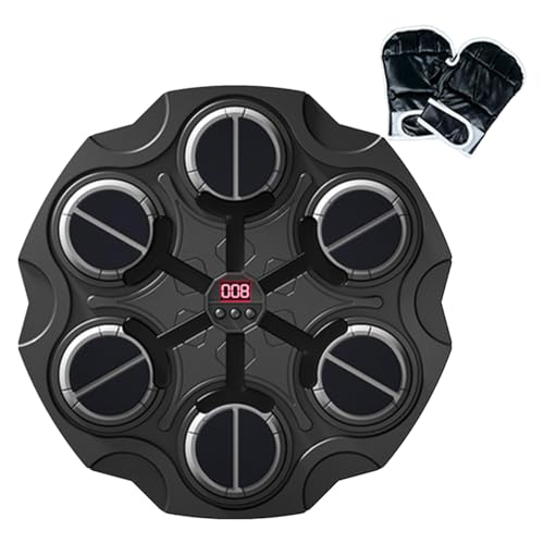 Machine de boxe musicale intelligente et gants pour sport mural