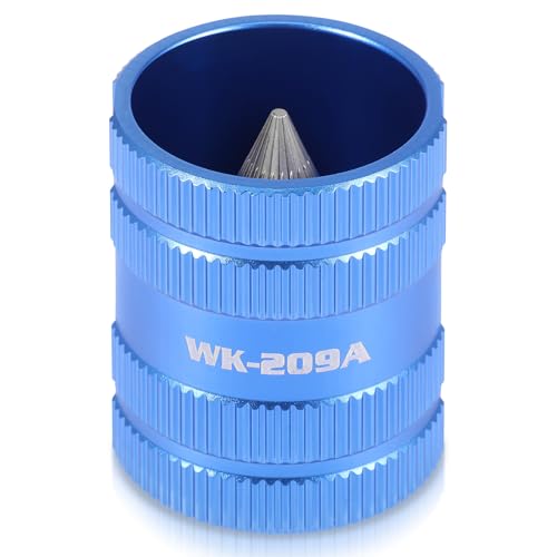 Ébavureur intérieur et extérieur en acier inoxydable Ø 6-42 mm Tube en cuivre Ébavureur pour tuyaux en cuivre et plastique Climatisation
