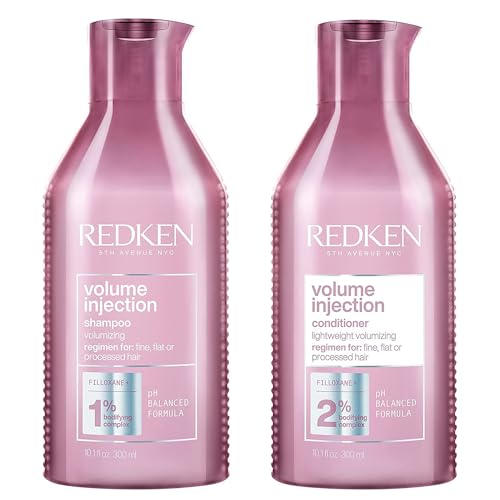 Redken Volume Injection Shampoo 300ml & Conditioner 300ml Duo New