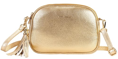 Pierre Cardin Sac femme, en cuir véritable, petit, multifonctionnel, élégant, sac pour femme, sac à bandoulière, multifonctionnel, sacs pour femme,...
