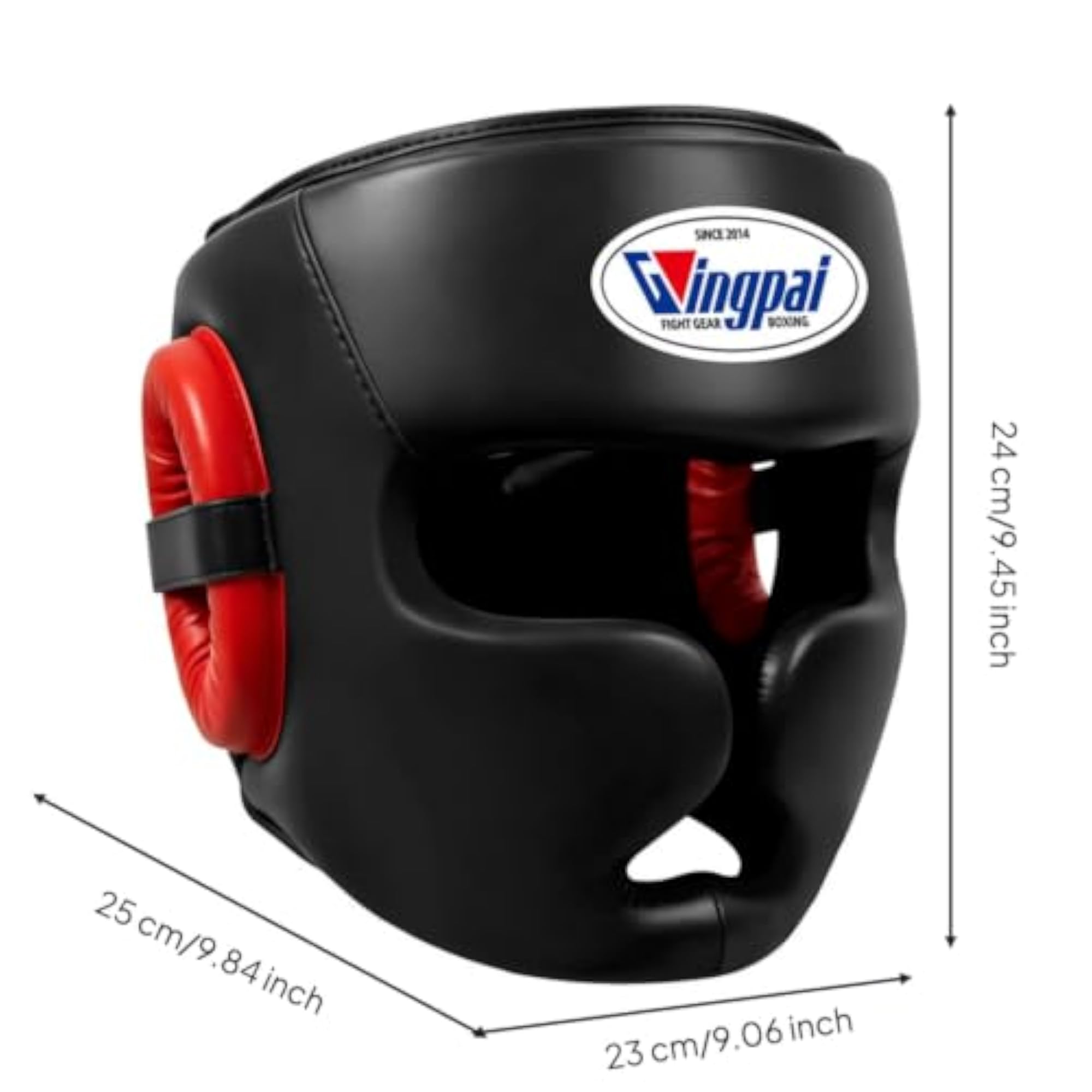 Thickened Boxing Headgear with Cheek Protection