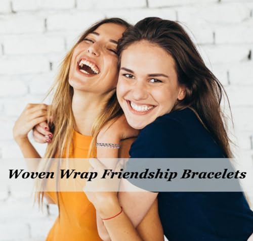 JEWPAPK 30-36Pcs Woven Wrap Friendship Bracelets Handmade Braided Friendship Bracelet Colorful Adjustable String Bracelet Perfect for Matching Accessory2