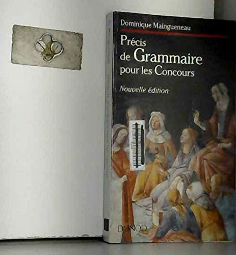 Précis de grammaire pour les concours