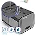Homeve Trunk Organizer for Car, Car Storage, Reinforced Handles, Collapsible Multi-Compartment Car Organizers Foldable and Waterproof, 600D Oxford Polyester, Suitable for Any SUV, Mini-Van, Grey