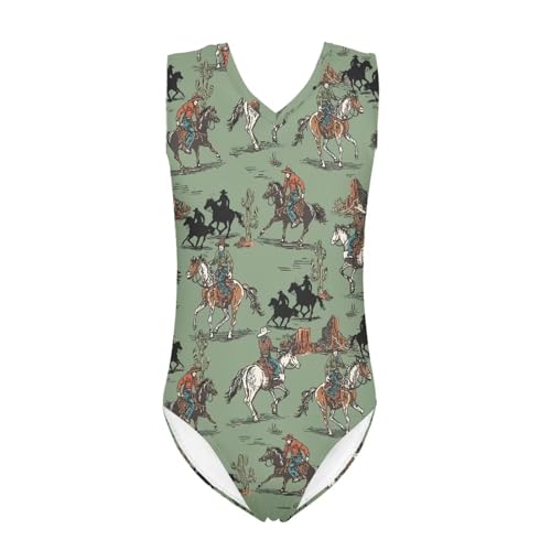 Image of Girls Bathing Suit Size 3-14 Swimsuits for Girls One-Piece Swimwear Summer V-Neck Sleeveless