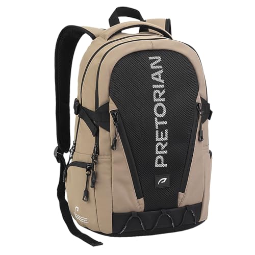 Mochila Masculina Pretorian Costa Notebook Reforçada Grande (Caramelo)