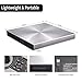 Blu Ray External 3D Drive Reader, Cloudtale USB C 3.0 and Type-C External Drive Bluray Optical CD DVD Drive for MacBook Windows Laptop Desktop PC Laptop